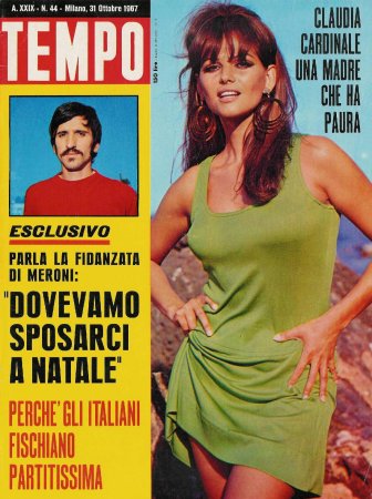 Claudia Cardinale on Tempo