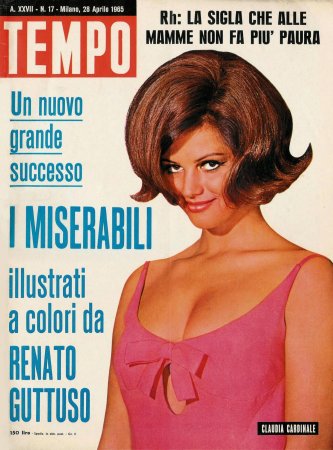 Claudia Cardinale on Tempo