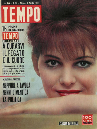 Claudia Cardinale on Tempo