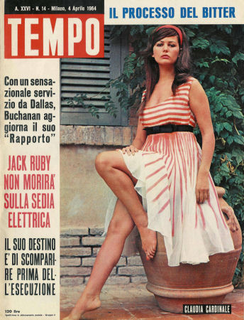 Claudia Cardinale on Tempo