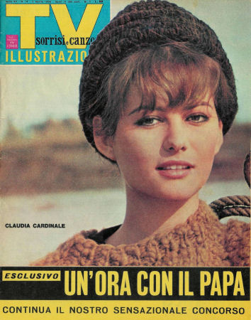 Claudia Cardinale on TV Sorrisi e Canzoni