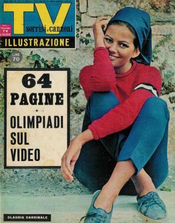 Claudia Cardinale on TV Sorrisi e Canzoni