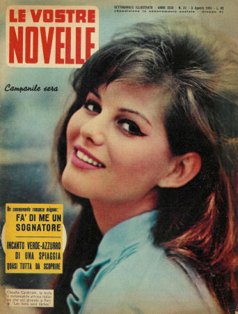 Claudia Cardinale on Le Vostre Novelle