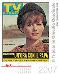 Claudia Cardinale Calendar - April