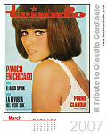 Claudia Cardinale Calendar - March