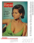 Claudia Cardinale Calendar - October