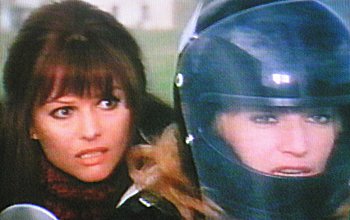 Claudia Cardinale in Blonde in Black Leather
