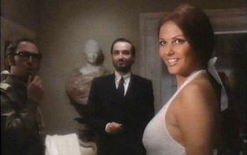 Claudia Cardinale in Papal Audience